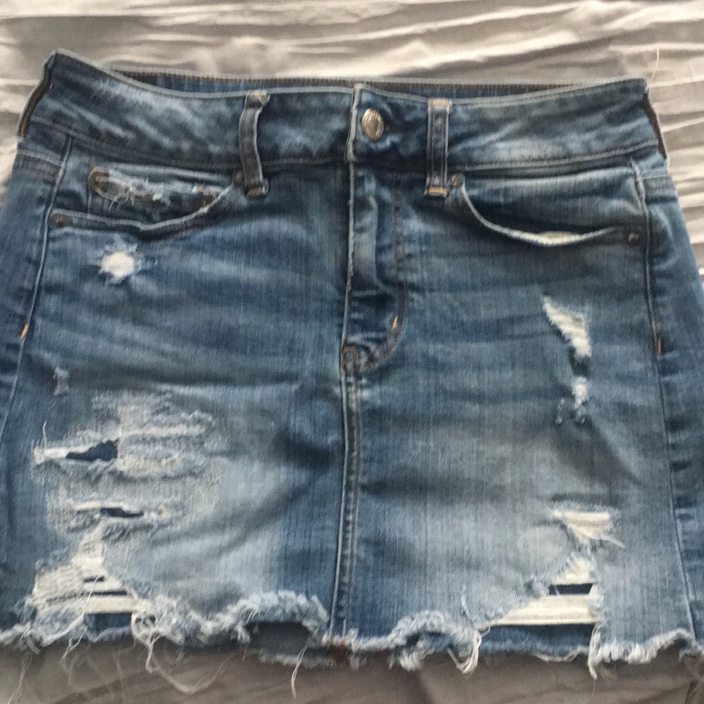 American Eagle jean skirt